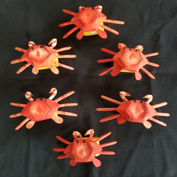 🦀 Dansk Wood Crab Napkin Holders 🦀 - Picture 4 of 16